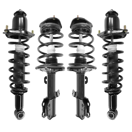 Unity 4-11241-15371-001 Front and Rear Complete Strut Assembly Kit 4-11241-15371-001